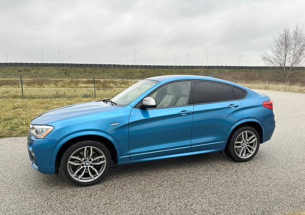 BMW X4 M cena 139999 przebieg: 161000, rok produkcji 2017 z Mordy małe 106